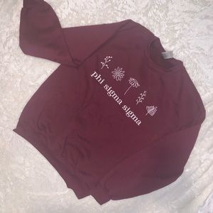 Phi sigma sigma crewneck